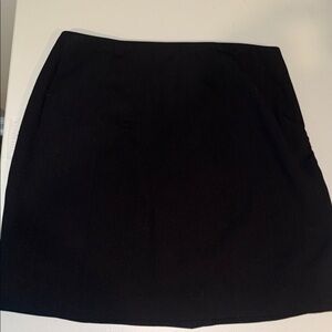Petite Sophisticate Classic Black Mini Skirt